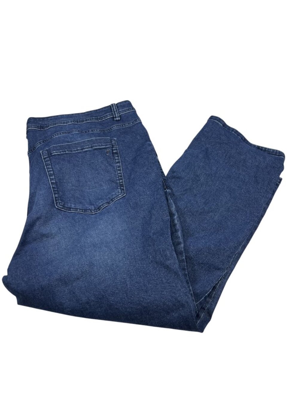 The Perfect Jean NYC Mens Denim Athletic Fit Dark Wash Jeans Size 46x28 Stretch